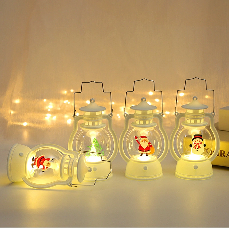 Christmas Lanterns Decoration Hanging Ornaments Outdoor Candle Lantern Light Party Supplies