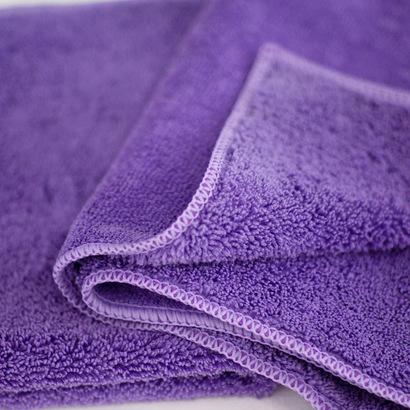 Microfiber Car Cleaning Cloth 300GSM 40*40cm Strong Cleaning Ability Towel