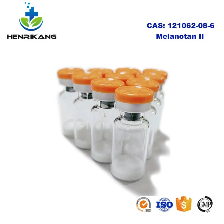 Pour la peau d'injection Melanotan bronzage Melanotan peptide CAS 121062-08-6