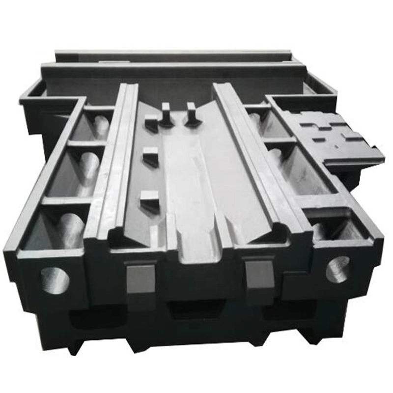 Machine Tool Nodular Iron Casting Base Slant Bed for Korea CNC Machine