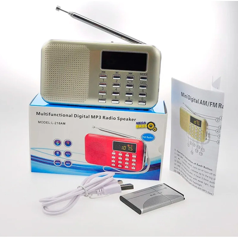 Bible Chiristian Portable Amplifier USB TF MP3 FM L218 Radio Player Speaker