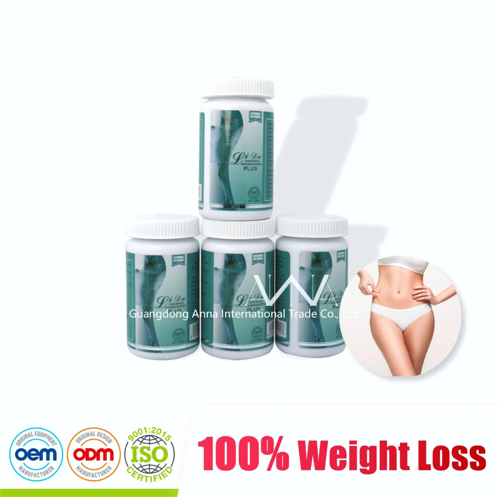 Lida& Herbal Slimming Capsules 100% Weight Loss Hot Body Nutrition