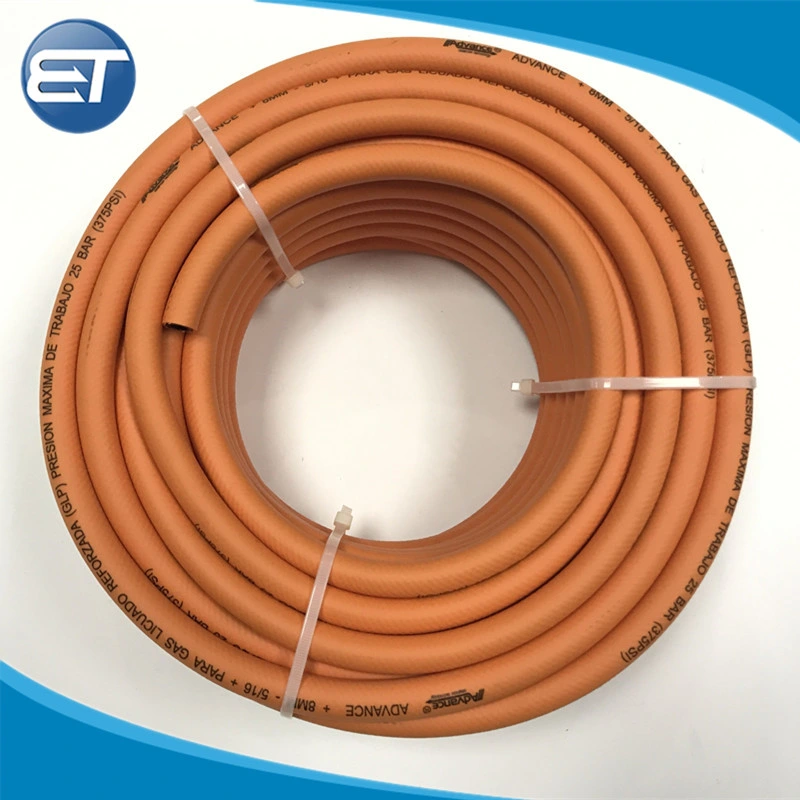 Flexible PVC Rubber Air Natural LPG Gas Cooker Hose with High Pressure