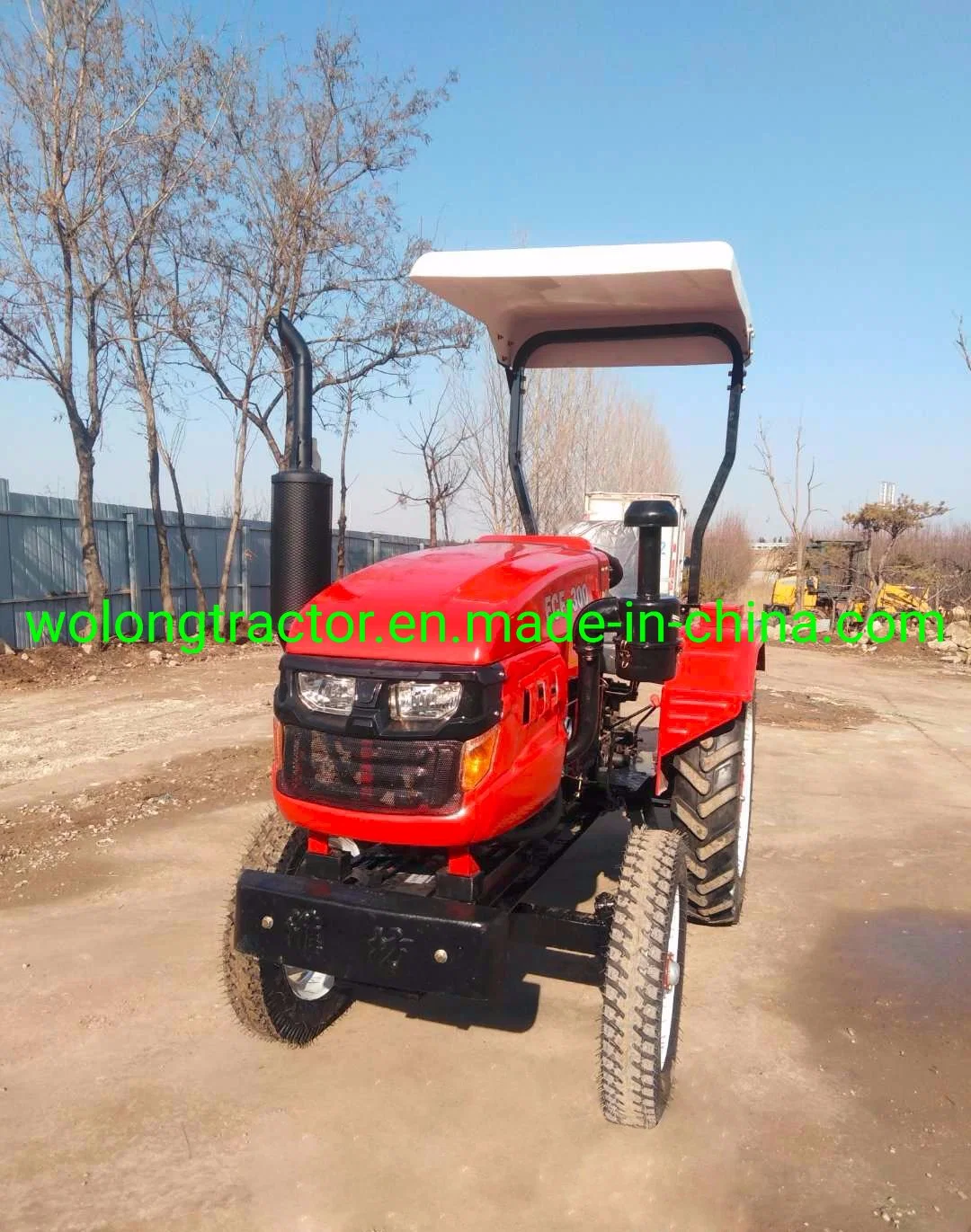 4WD Mini Tractor with 30HP Single Cylinder Engine 8+2 Gearbox