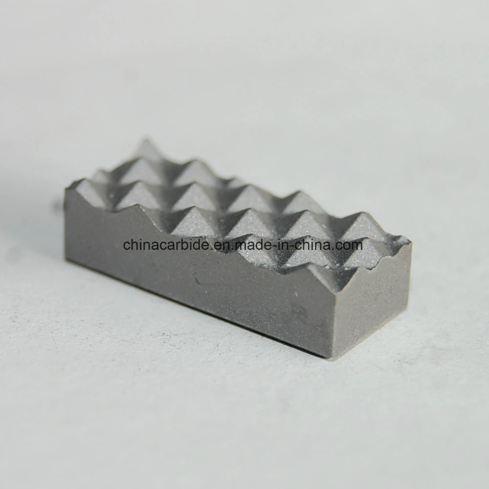 Chuck Clamping Jaw Welded Tungsten Carbide Gripper Inserts