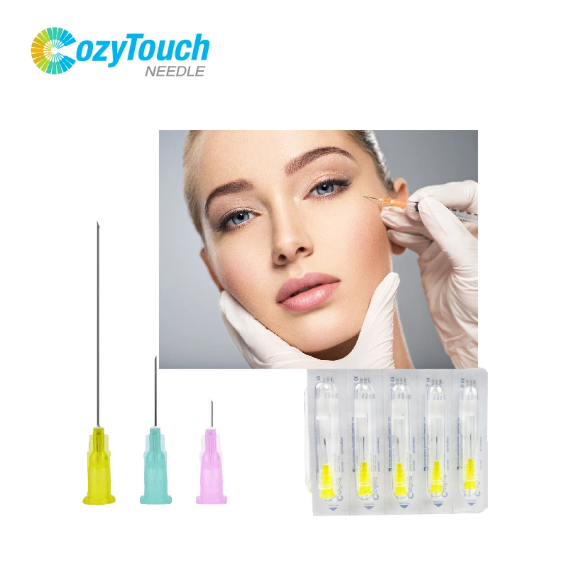 Cozytouch Stainless Hypodermic Meso Needle 34 G 4 mm Size for Facial Mesotherapy