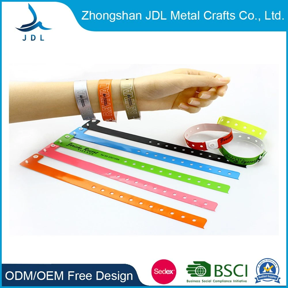 Environmental Custom Color Sunken Vinyl Tyvek Wristband Fashion Sport Products Rubber Band Corporate Activity Elastic Energy Smart Bracelet