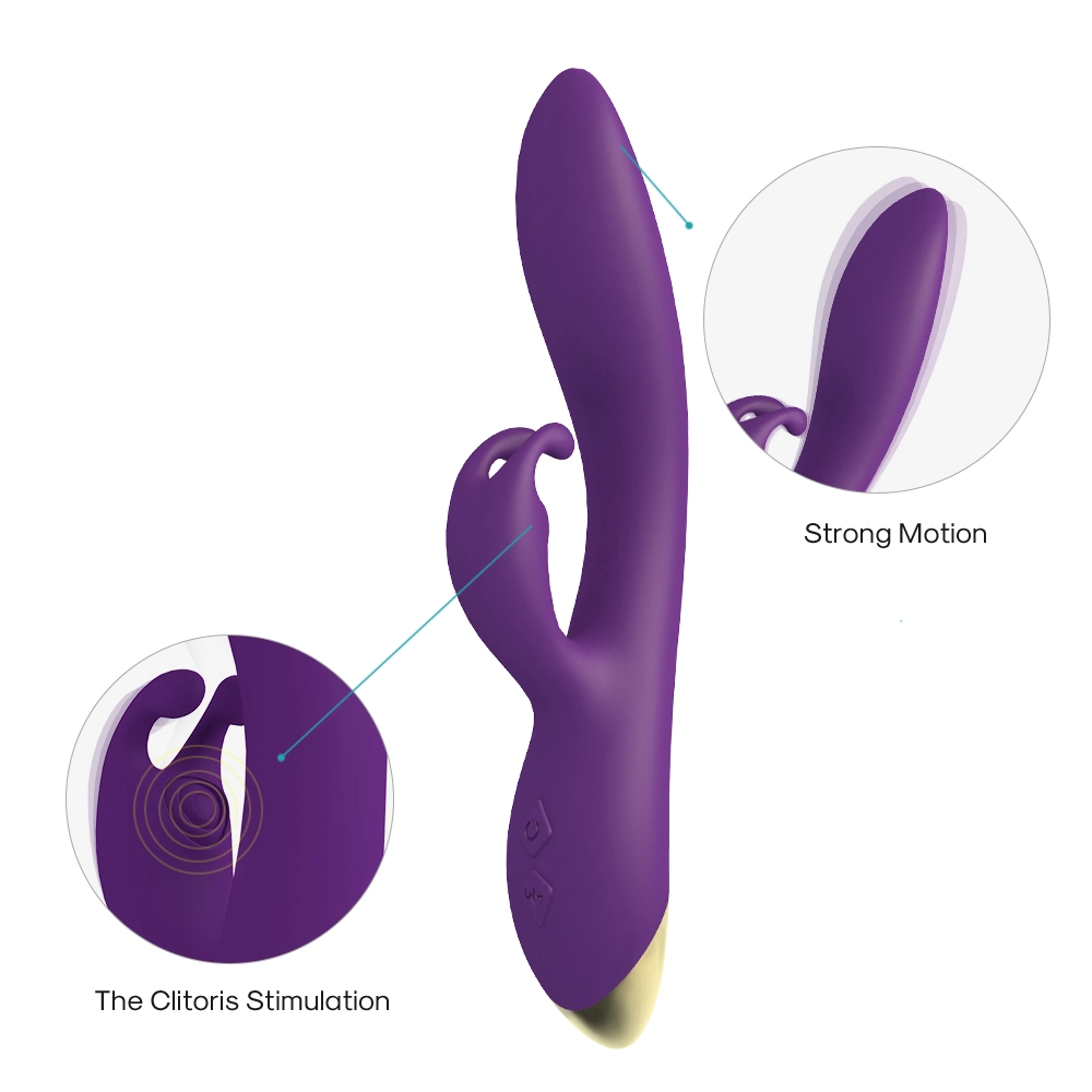 Rabbit Vibrator Dual Motor Stimulation C-Spot Orgasm Sex Toy Women Vibrator Adult