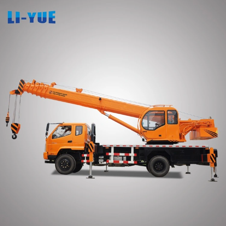 28 M Height 8 Ton Truck Crane Hydraulic Leg Telescopic Straight Boom