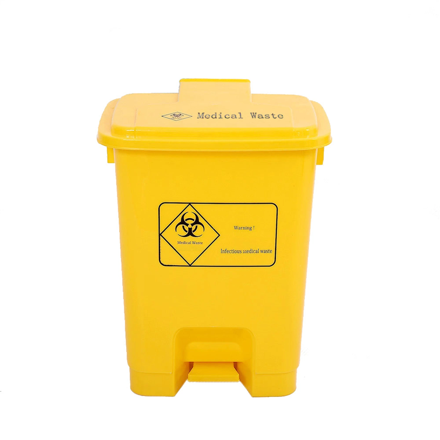 Plastic Clinical Waste Bin Chemical Dustbin Medicalwaste Trash Can