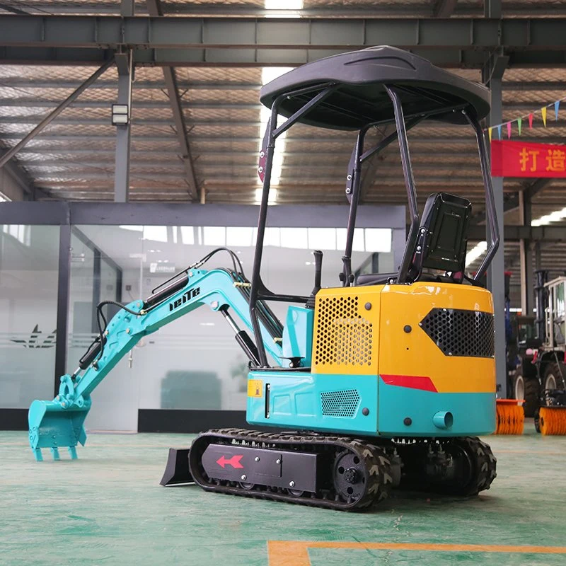 Crawler Mini Excavator with Water Cooled Three Cylinder Diesel Engine for Sale