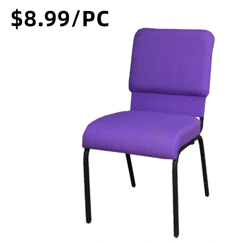 Good Price Indoor Steel Furniture for Rental Porpular Church Chair