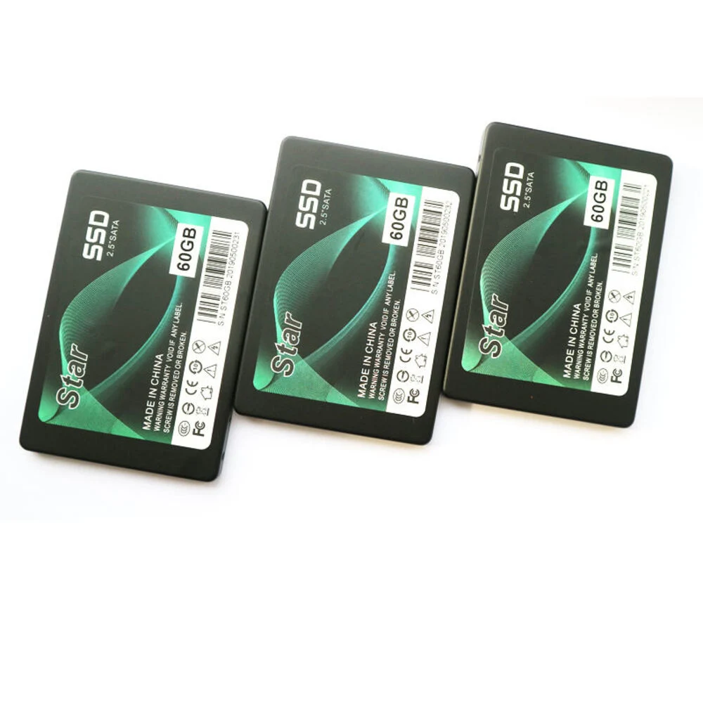 1TB SATA III SSD de 6GB/s interno de 2,5" Unidad de estado sólido, Velocidad de lectura de hasta 550MB/seg, compatible con laptop y PC de escritorio (negro) Unidad SSD de piezas del equipo