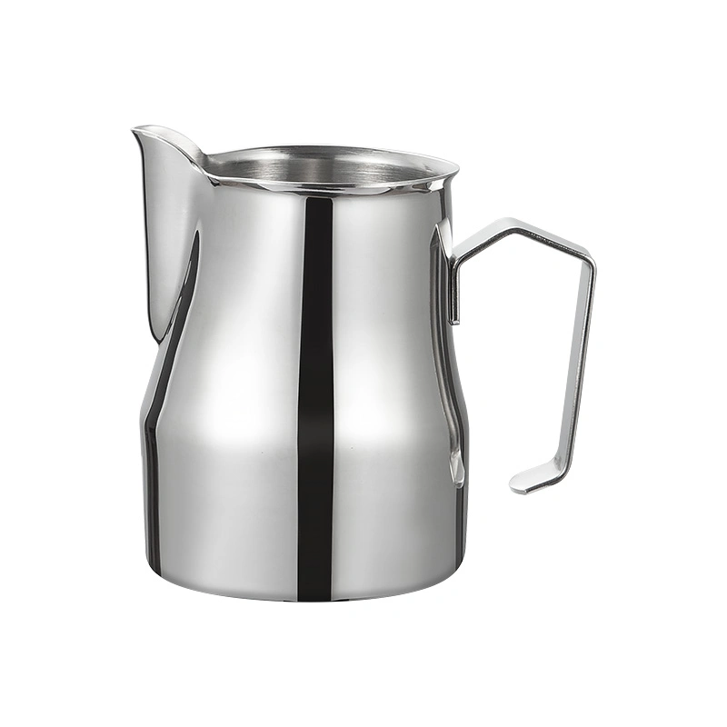 Stainless Steel Espresso Milk Frothing Pitcher Latte Maker Coffee Jug Milk Pitcher Manual Coffee Pot Tea Kettle