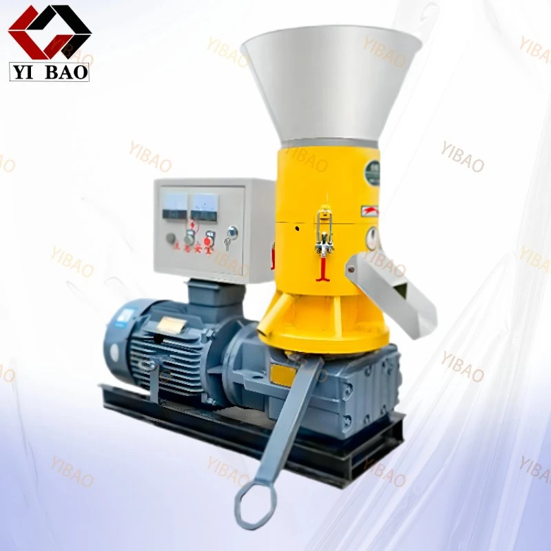 Home Use Flat Die Wood Pellet Machine 500 Kg/H Sawdust Pellet Machine Wood Pellet Mills