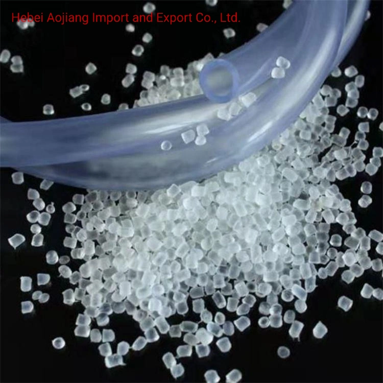 Hot Sale White Powder PVC Resin Plastic Raw Material for The Soft Pipe