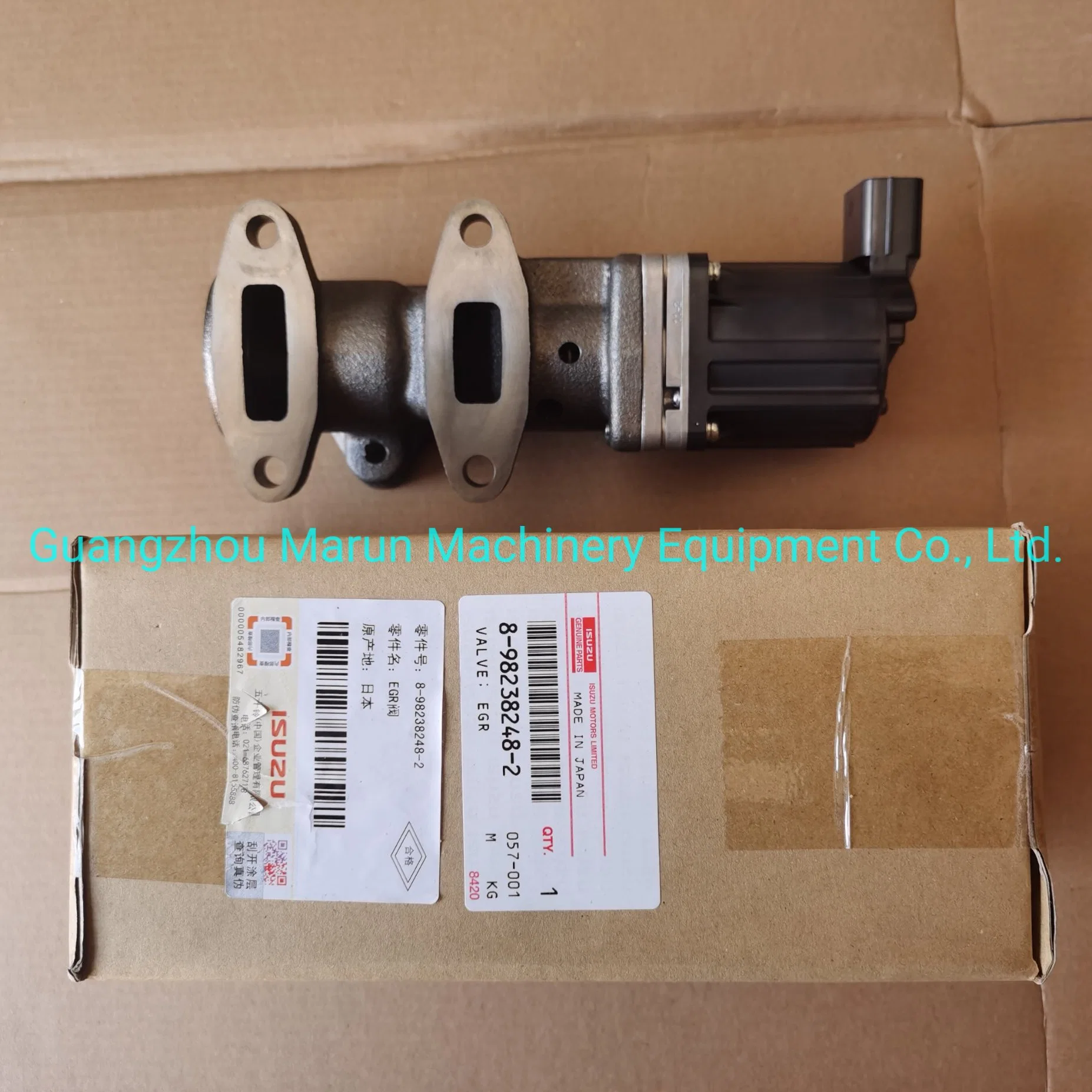 Excavator Diesel Engine Parts 4HK1, Xybw02 Egr Valve 8-98238248-2