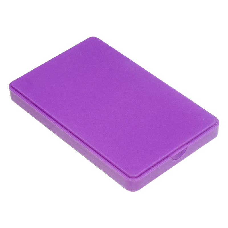 Plastic HDD Case 2.5 SATA Hard Drive Enclosure