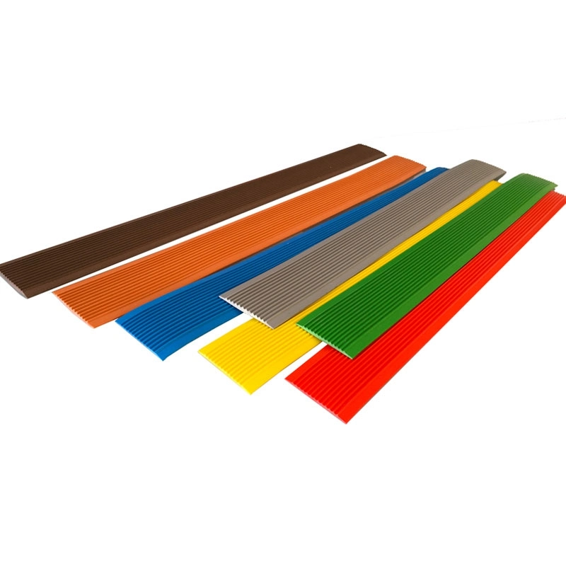 L Shape Anti Slip PVC Rubber Strip Flexible Stair Nosing