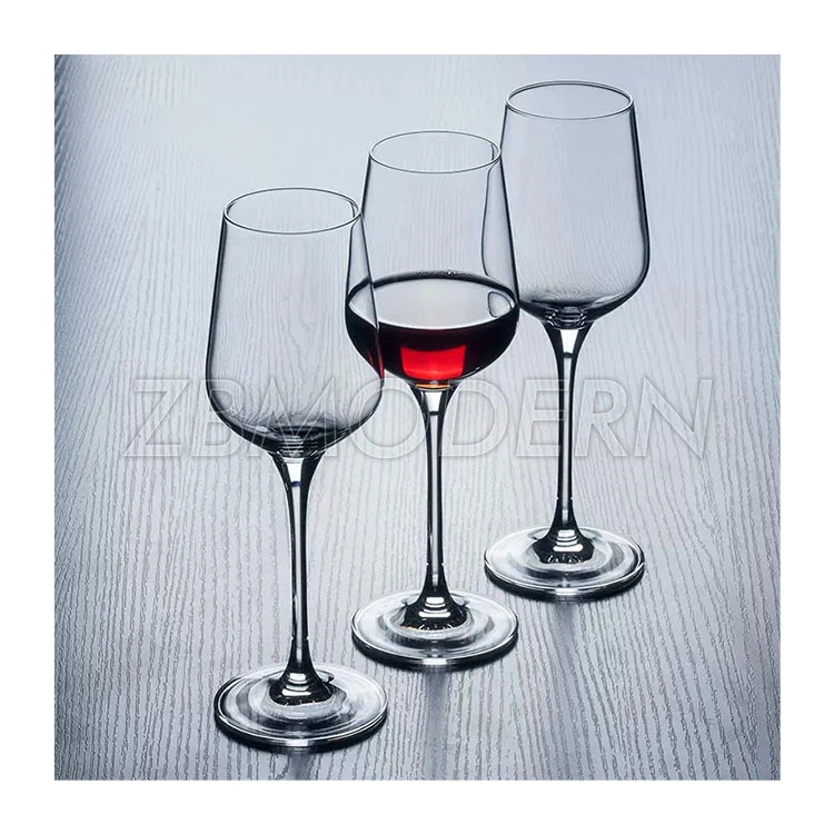 298tasse à vin rouge de luxe Set Home High-End carafe en verre de vin de création personnalisée de Crystal Set coupe haute épaissie pied