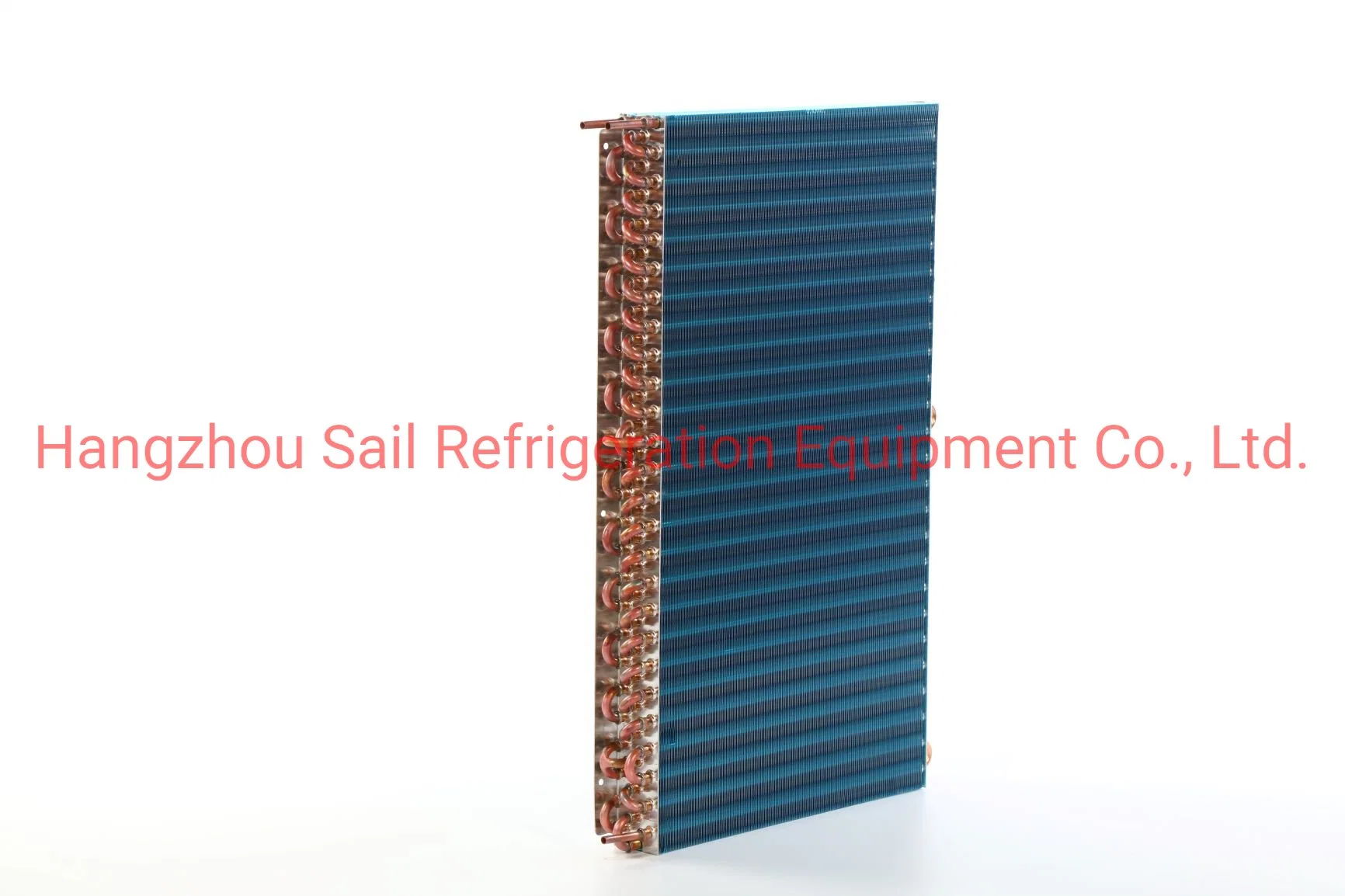 Aluminum End Plate Copper Tube Aluminum Fin Small Condenser Coil for Iran Market