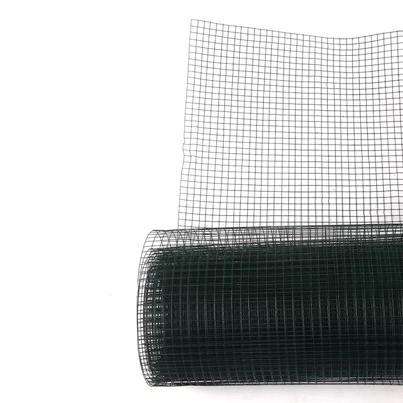 Panneau 300 x 300 mm, fil métallique soudé recouvert de PVC vert pour animaux Cage poulet Coop jardin de légumes Fence