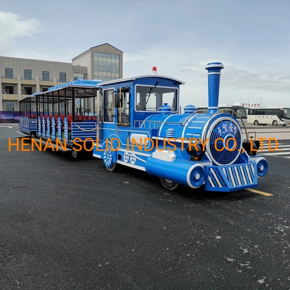 Mini tren de atracciones de turismo