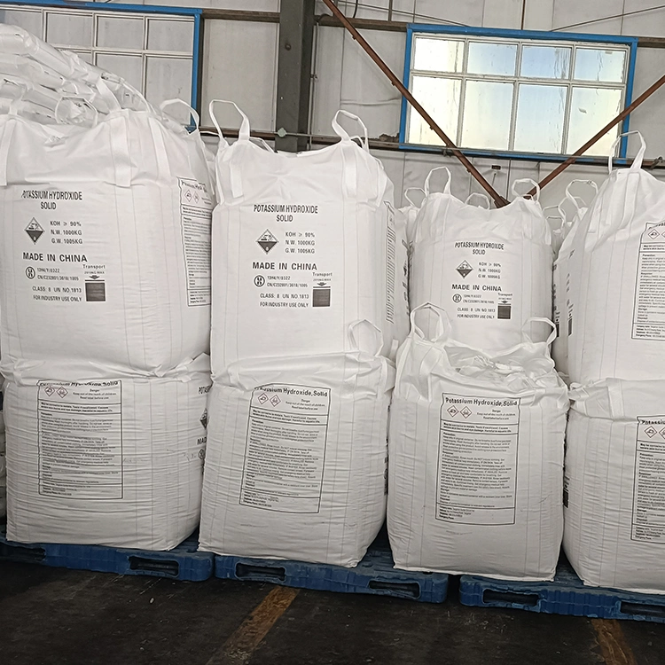 90% KOH Flakes Potassium-Hydroxide with Wholesale Price