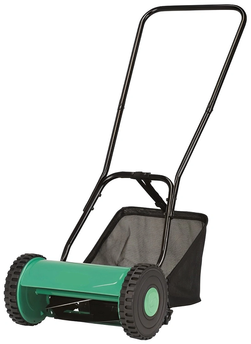 Manual Lawnmower Hand Push Mower Reel Lawn Mower Garden Tools, Outdoor Power Tools 40cm Classic Push Reel Lawn Mower (GSS40)