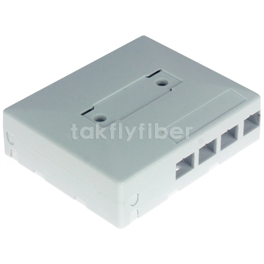 4 Ports Splice Box Fiber Optic Desk Box