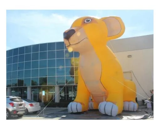 2023 Novo Realismo insufláveis gigantes cães, Terrier, Labrador e Doberman