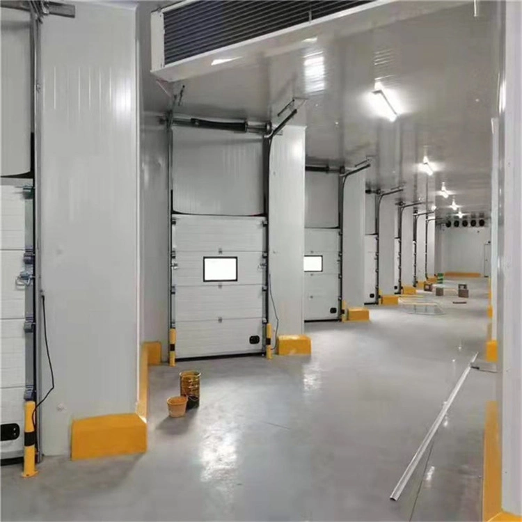 Fire Vertical Lifting Aluminum Alloy Industrial Electric Garage Door