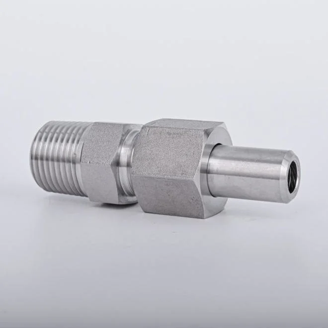 Super Duplex Pipe Fitting Double Ferrule Compression Tube Fitting Stainless Steel 316 20 mm X 16 mm Od Metric Reducing Union