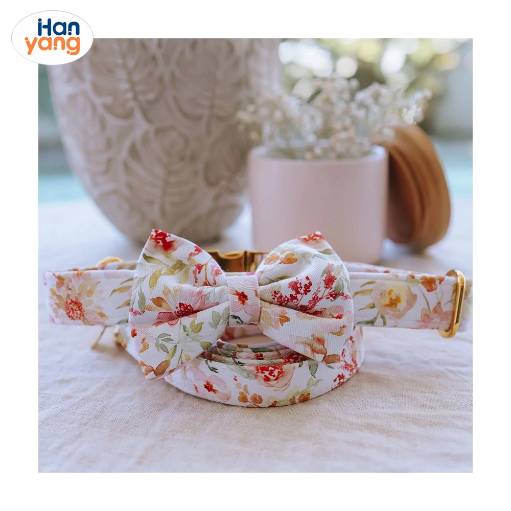 Hanyang Fashion Comfortable Factory Direct Sales Breathable Soft Cosy Pet Collar with Logo Printed