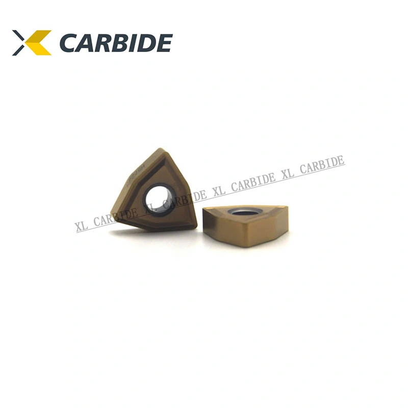 Tungsten Carbide Wnmg أدري الحشوة قطع الفولاذ