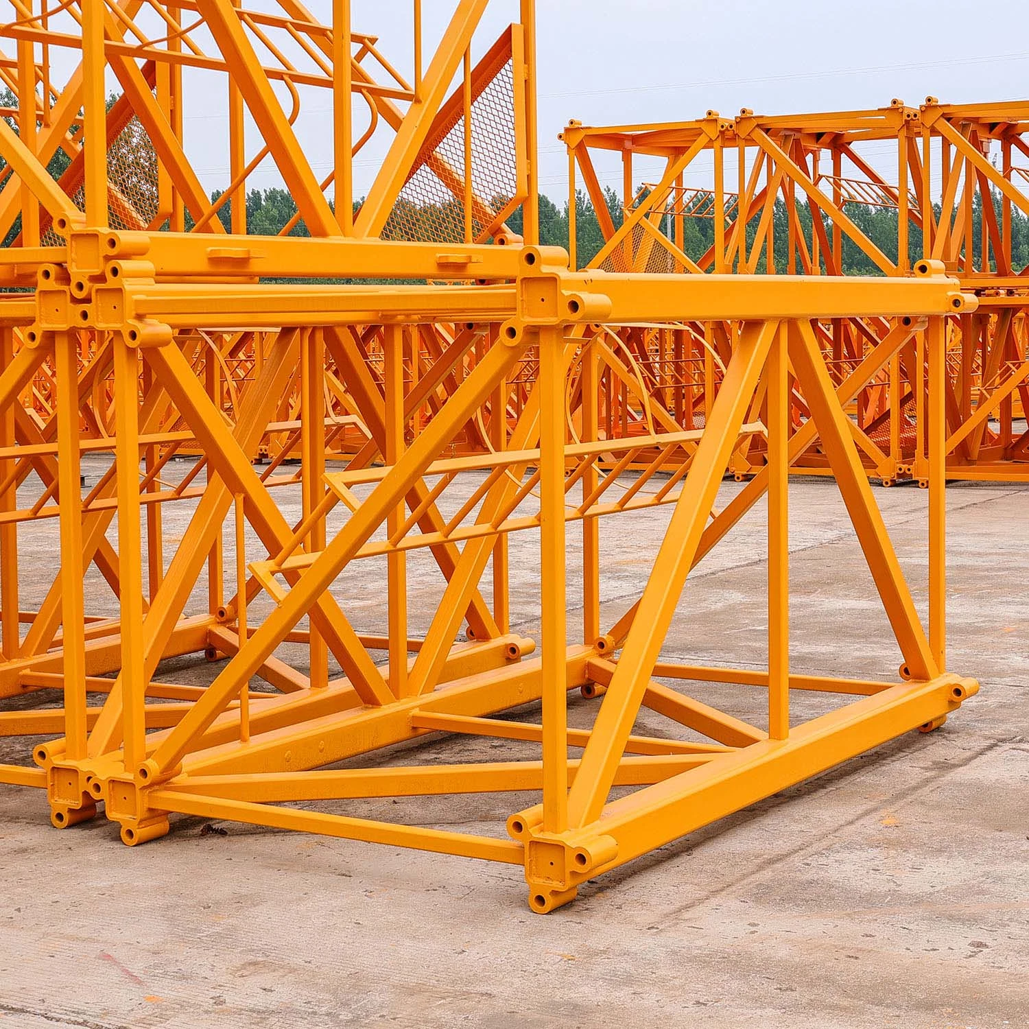 12ton Construction Site Large Building Construction Crane 16ton Splicing Tower Crane Made in Chinareference Fob Price