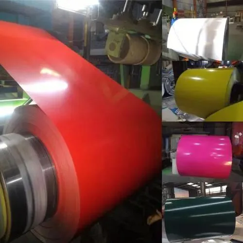 ASTM JIS Standard 0.8mm Thickness 1220mm Width Prepainted Galvanized Steel Coil PPGI Color Coated Steel Coil