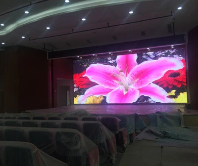 P10 de alto desempenho em cores de LED Outdoor no interior de parede de vídeo da placa de Publicidade