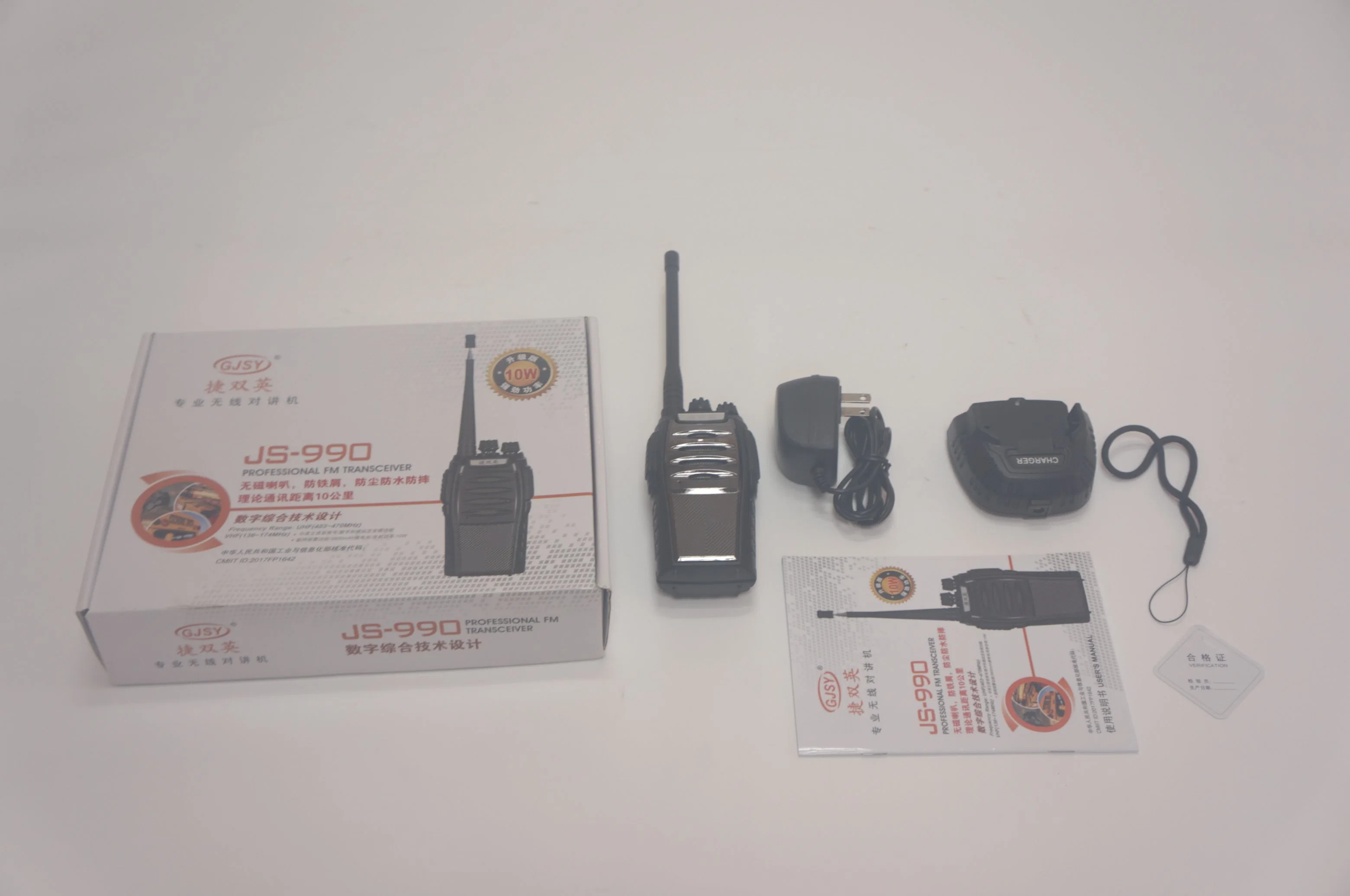 Professional Js990 FM Transceiver Talkie de Niveau Élevé Wakie 10% de réduction