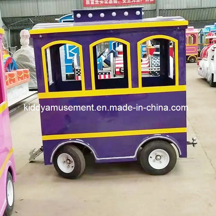 Outdoor and Indoor Kids Rides Theme Park Trackless Train Amusement Train for Sale