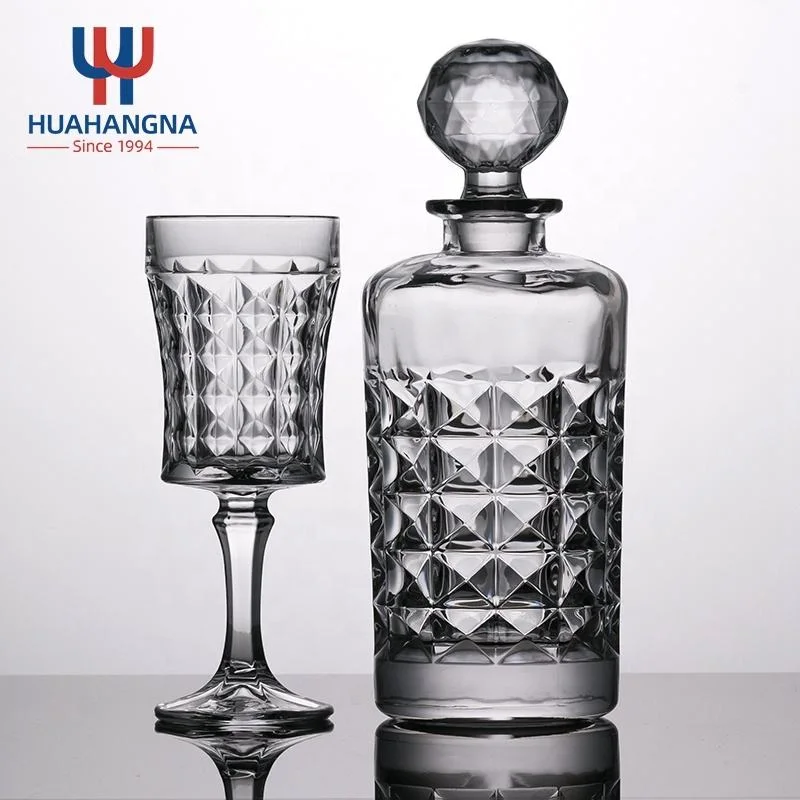 European Goblet Whiskey Copa Copa Copa Champagne Flute Premium Mayoreo plomo Juego gratuito de vino de cristal y whisky