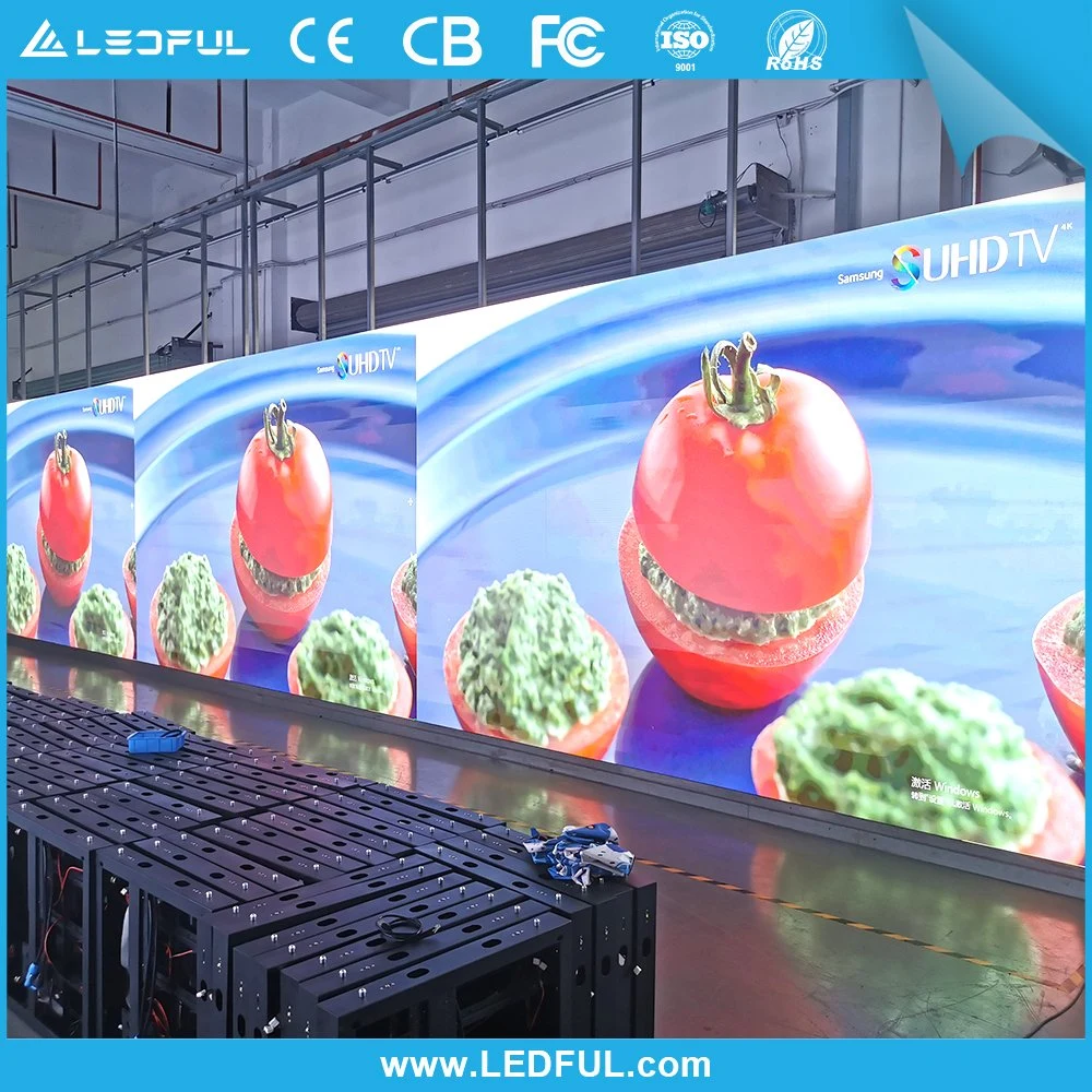 Indoor Fixed Installation Giant LED Display Screen P2 P2.5 P3 P4 P5 SMD2121 RGB Advertising LED Video Wall