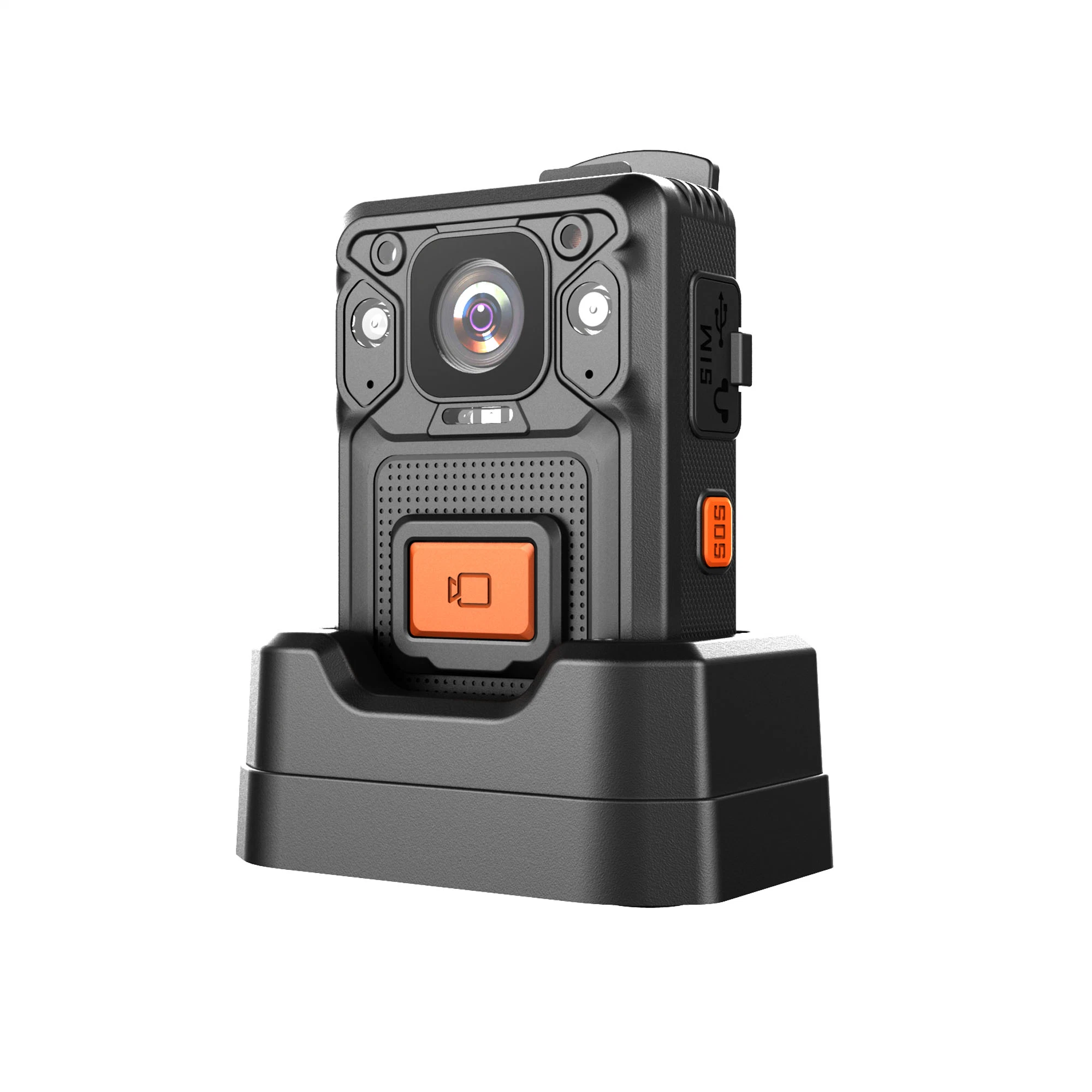 AES256 Encryption Eis Anti Shake Onvif Body Camera