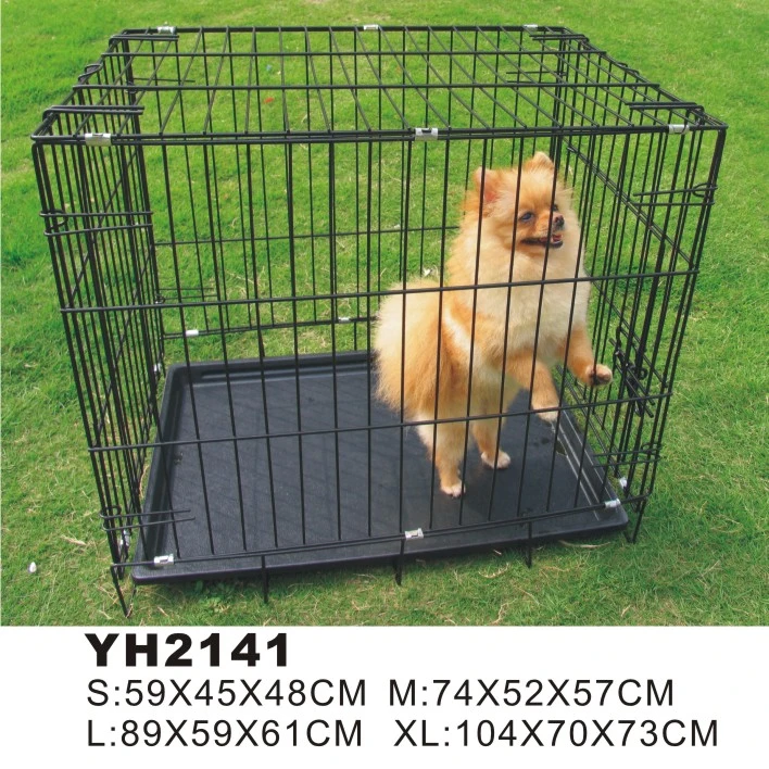 Safety Iron Large Dog Cage Kennel Pet Cage