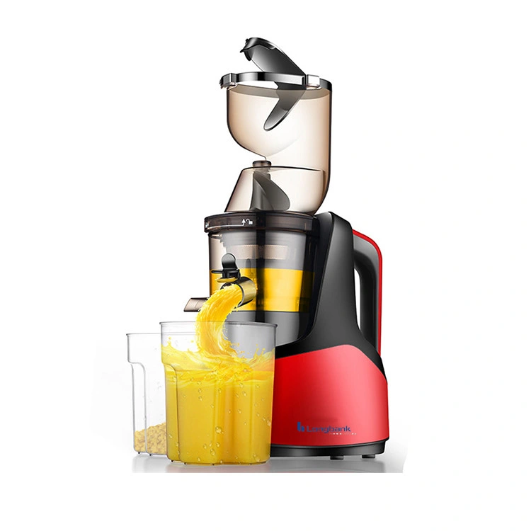 2022 Nova chegada Cold Pressione juicer com BPA-Free, centrifugadora lenta