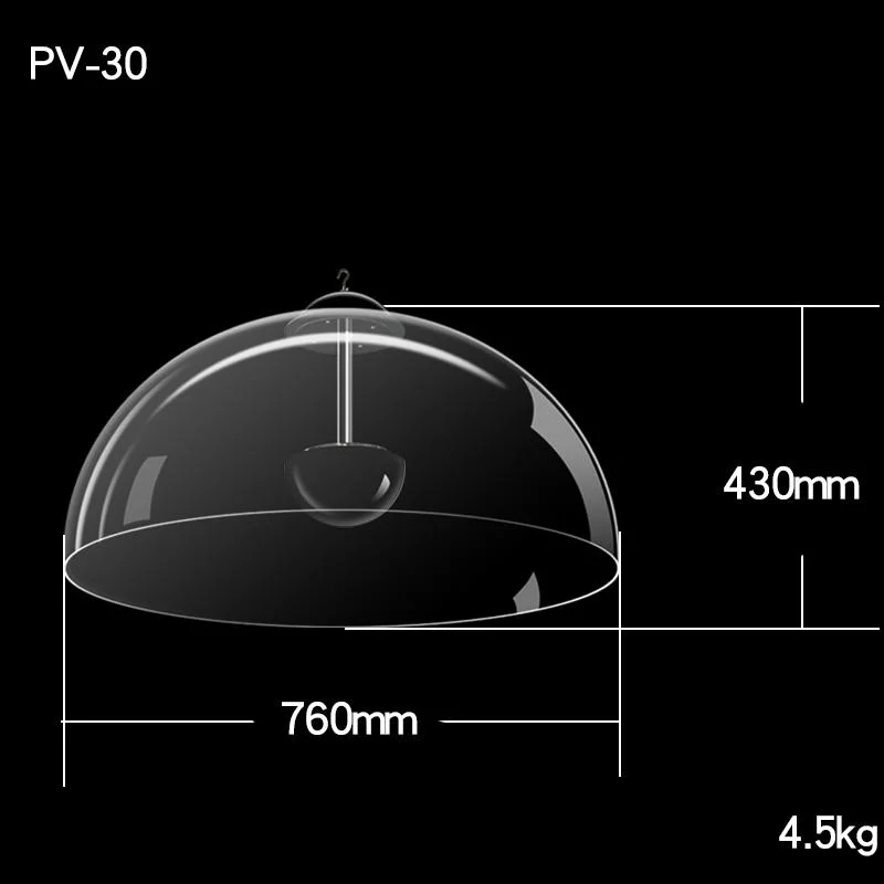 Colgante Dual parabólica sonido enfoque direccional Dome Museum altavoz con Sensor de infrarrojos