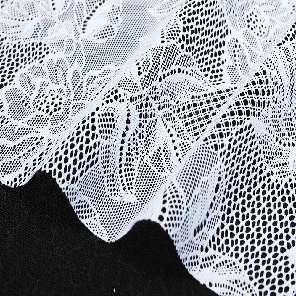 Breathable New Design Lycra Textiles Jacquard Lace Fabrics for Lingerie