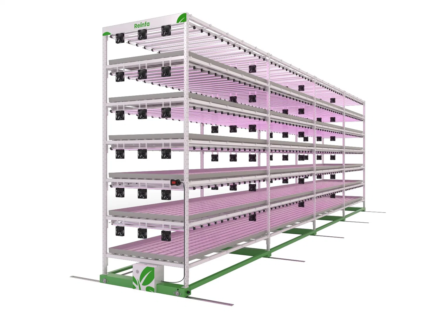 Cultivar planta vertical sistemas de producción de gradillas con sistema hidropónico