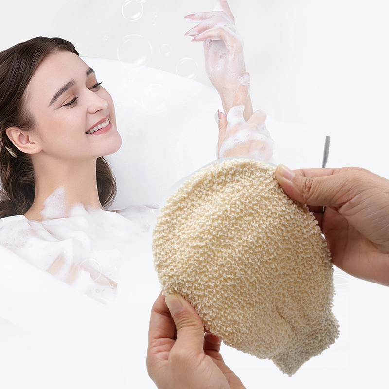 Natural Plant Fiber Bath Mitten for Your Different Exfoliating Needs