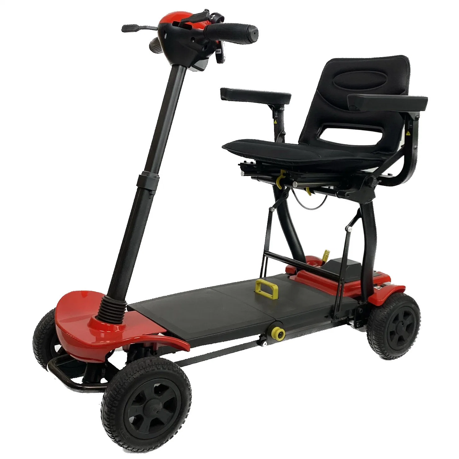 Airline Approved Auto-Fold 4 Wheel Electric Scooter Mobility for Handicap Adults with Lithium Battery